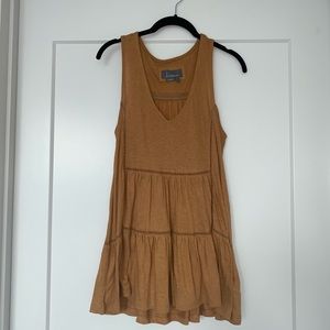 Burnt Orange Anthropologie Top